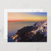 Carte postale Santorin Island, Grèce (Devant / Derrière)