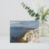 Carte Postale Santorin sous le soleil de l'après-midi (Debout devant)