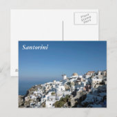 Carte Postale Santorini (Devant / Derrière)