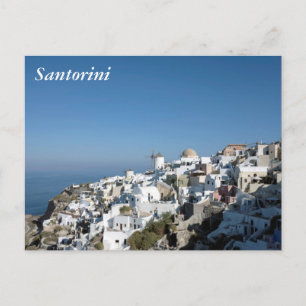 Carte Postale Santorini