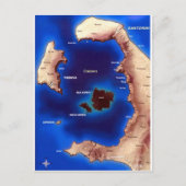 Carte Postale santorini-caldera-map.jpg (Devant)