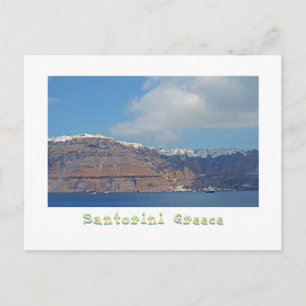 CARTE POSTALE SANTORINI, GRÈCE