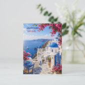 Carte Postale santorini grèce île (Debout devant)