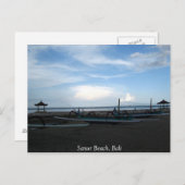 Carte Postale Sanur Beach, Bali (Devant / Derrière)