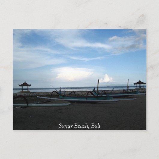Carte Postale Sanur Beach, Bali (Devant)