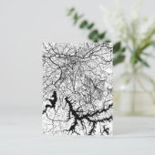 Carte Postale São Paulo Brazil Map (Debout devant)