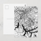 Carte Postale São Paulo Brazil Map (Devant / Derrière)