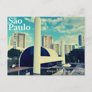 Carte Postale São Paulo - mémorial de l'Amérique latine
