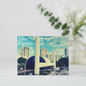 Carte Postale São Paulo - mémorial de l'Amérique latine (Debout devant)