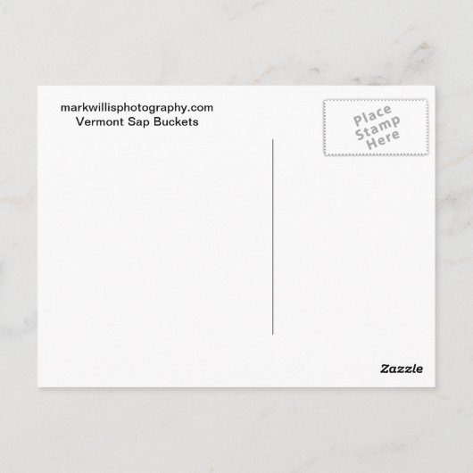 Carte Postale Sap Bucks (Dos)