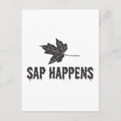 Carte Postale Sap Happens (Devant)