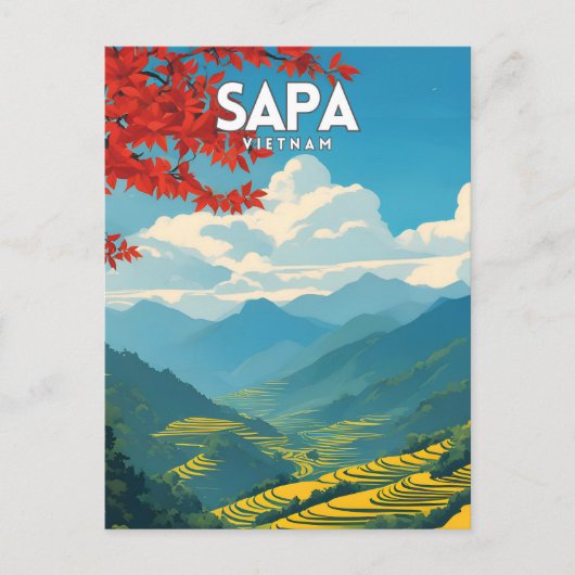 Carte Postale Sapa (Devant)