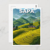 Carte Postale Sapa Vietnam Travel (Devant / Derrière)
