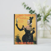 Carte Postale 'Sapho Soap - Donne une complexité claire et saine (Debout devant)