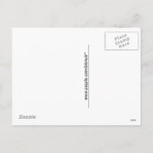 Carte postale - Sapin de Noël (Dos)