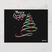 Carte Postale Sapin de Noël (Dos)