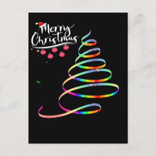 Carte Postale Sapin de Noël (Devant)