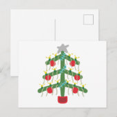 Carte Postale Sapin de Noël (Devant / Derrière)