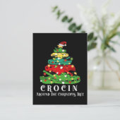 Carte Postale sapin de Noël (Debout devant)