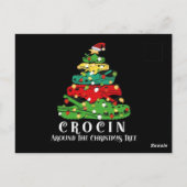 Carte Postale sapin de Noël (Dos)