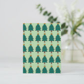 Carte Postale sapin de Noël  (Debout devant)