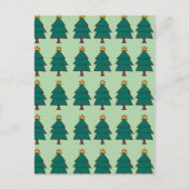 Carte Postale sapin de Noël  (Devant)