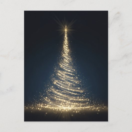 CARTE POSTALE SAPIN DE NOËL #1 (Devant)