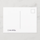Carte postale Sapphire & Gold (Dos)
