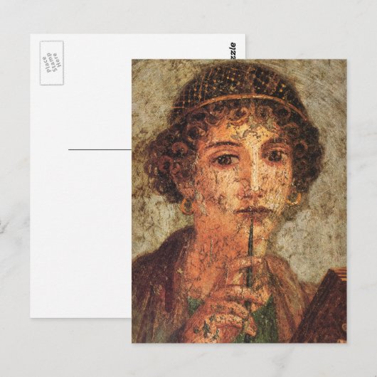 Carte Postale Sappho (Devant / Derrière)