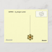 CARTE POSTALE SAPPHO, DANSE, MUSIQUE ET POÉSIE (Dos)