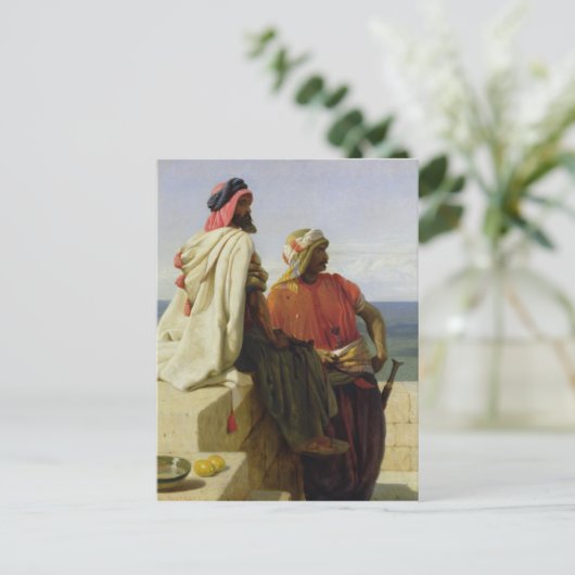 Carte Postale Saracens devant leur position, 1864 (Debout devant)