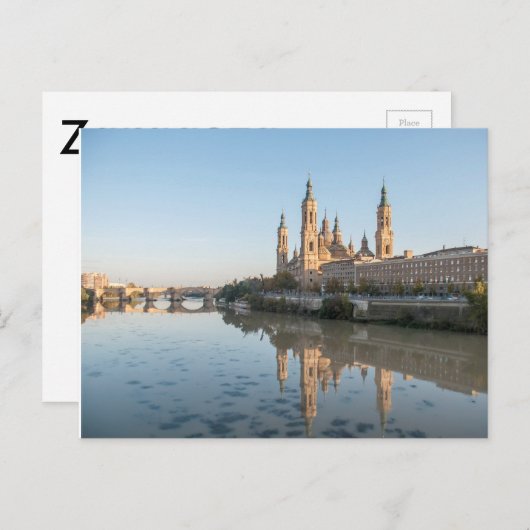 Carte Postale Saragosse (Devant / Derrière)