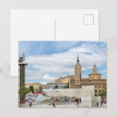 Carte Postale Saragosse. n° 21. (Devant / Derrière)