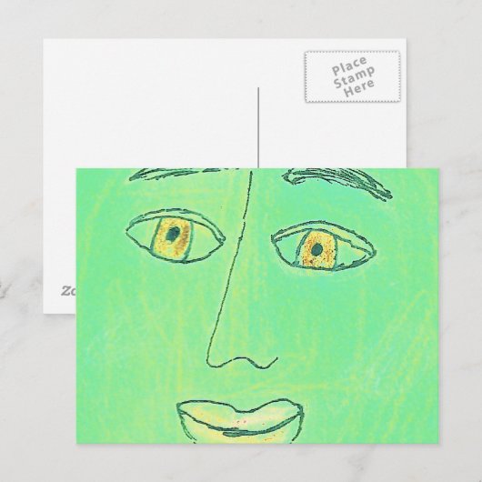 carte postale sarah (Devant / Derrière)