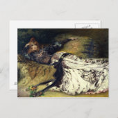 Carte Postale Sarah Bernhardt 1871 (Devant / Derrière)