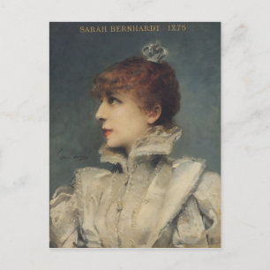 Carte Postale Sarah Bernhardt 1875