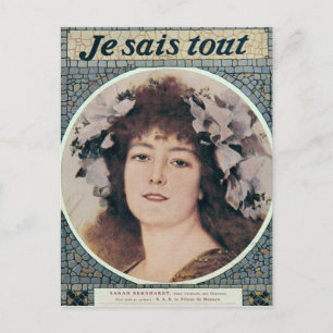 Carte Postale Sarah Bernhardt à Gismonda