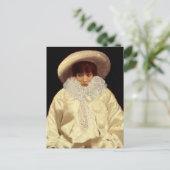 Carte Postale "Sarah Bernhardt comme Pierrot" de Giuseppe De Nit (Debout devant)