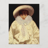 Carte Postale "Sarah Bernhardt comme Pierrot" de Giuseppe De Nit (Devant)