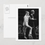 Carte Postale Sarah Bernhardt Photo Vintage - 1876 (Devant / Derrière)