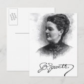 Carte Postale Sarah Orne Jewett (Devant / Derrière)