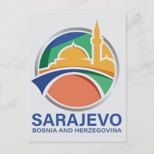 Carte Postale Sarajevo Bosnie-Herzégovine