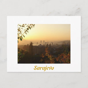 Carte Postale Sarajevo le matin