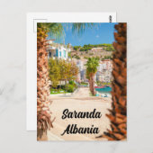 Carte Postale Saranda, Albanie (Devant / Derrière)