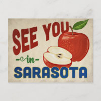Sarasota Florida Apple - Vintage voyage