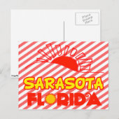 Carte Postale Sarasota, Floride (Devant / Derrière)