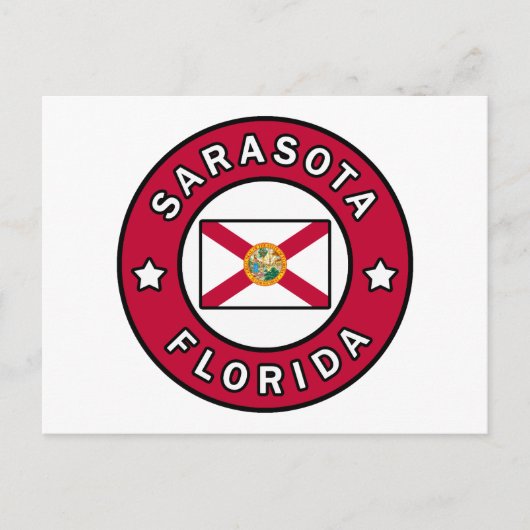 Carte Postale Sarasota Floride (Devant)
