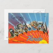 Carte Postale Sarasota Floride (Devant / Derrière)