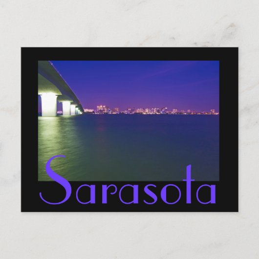Carte Postale Sarasota, Floride, États-Unis (Devant)