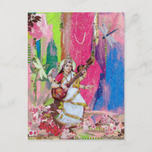 Carte Postale Saraswati